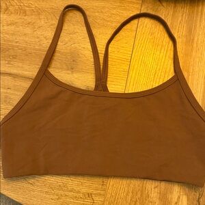 Vuori all the feels sports bra SMALL BROWN